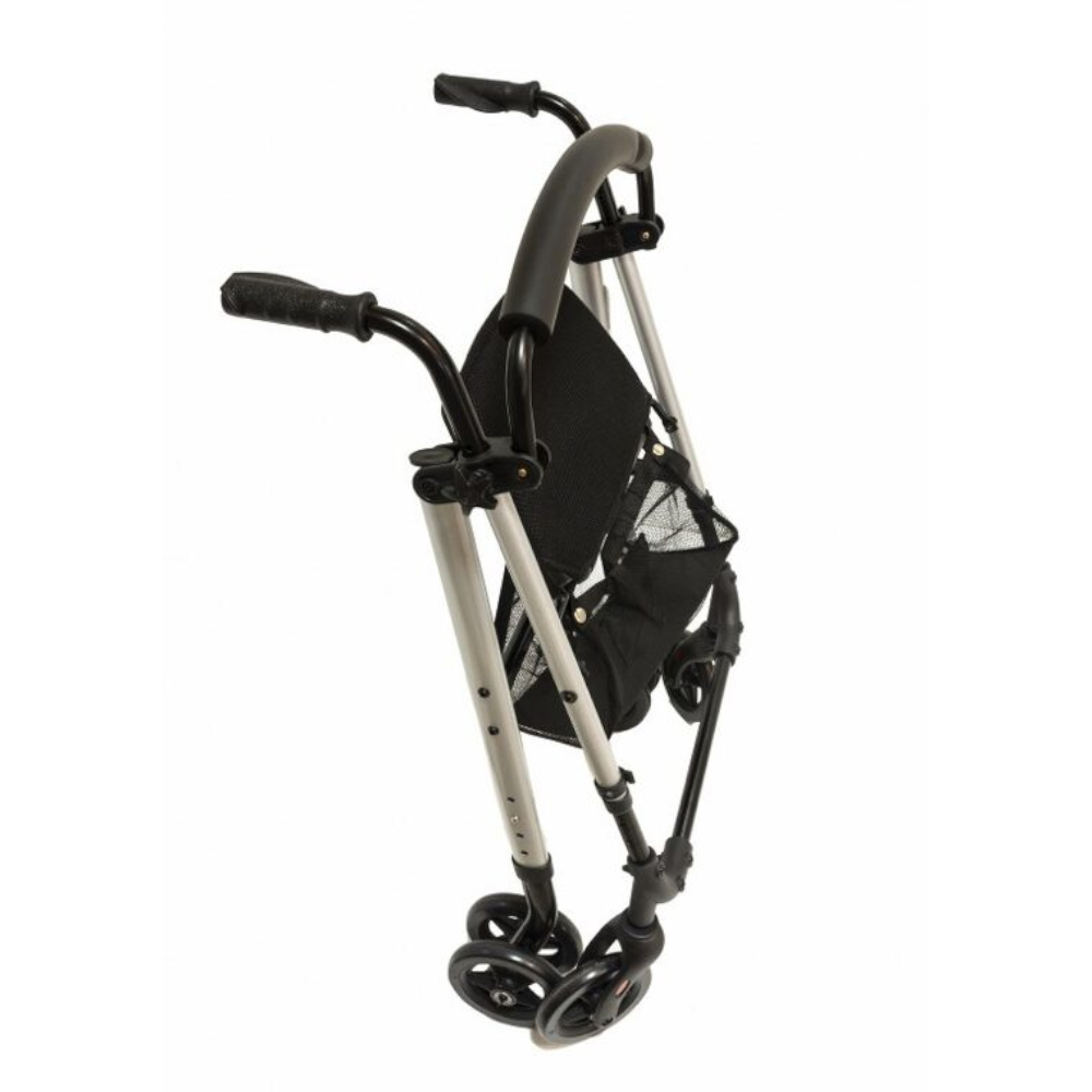 Andador con ruedas delanteras y asiento - Imagen 2